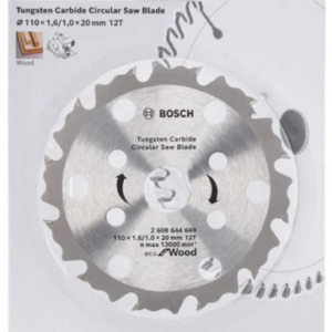 BOSCH 4’’ Circular Saw Blade Eco for Wood coolteQ -12T